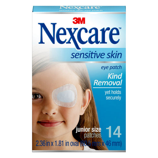 Nexcare Nexcare Sensitive Skin Eye Patches, Junior Size First Aid