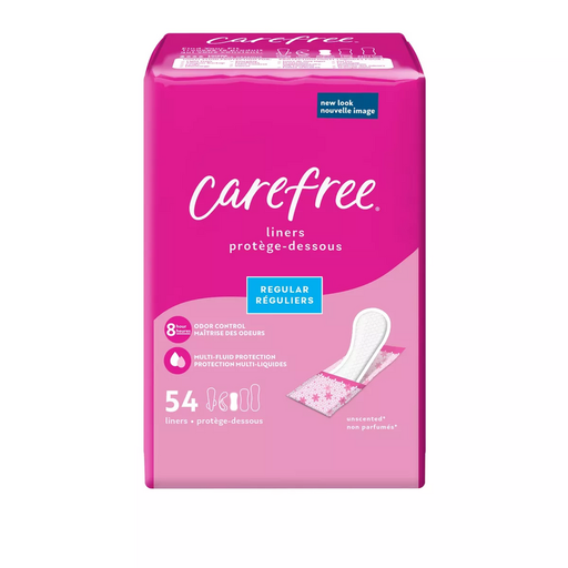 Carefree Carefree Acti-Fresh Body Shape Liners, To Go, Regular, Unscented Health & Beauty Violet Red