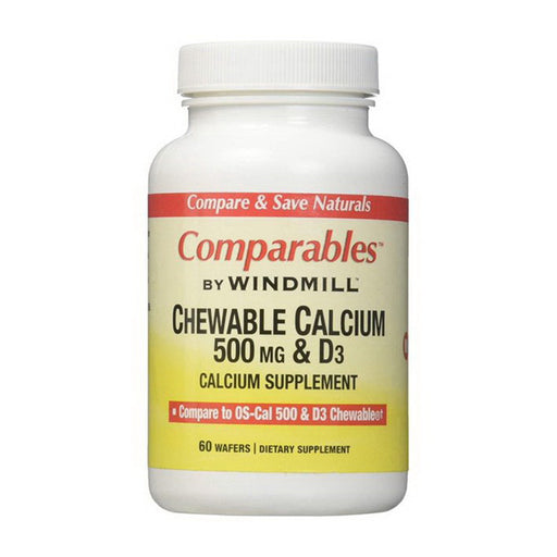 Windmill Windmill Calcium 500 Mg Chewable Tablets Vitamins & Supplements