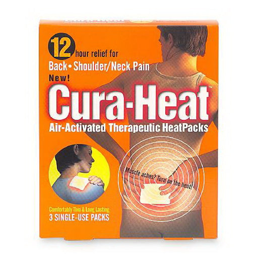 Cura Heat Cura Heat Therapy Patches For Neck Shoulder & Back Personal Care