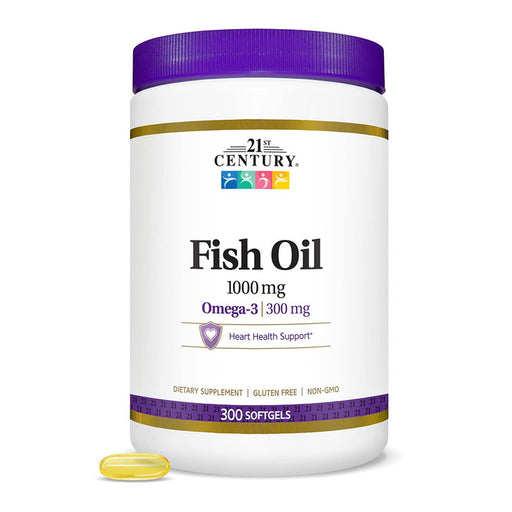 21st Century 21st Century Fish Oil Softgels, 1000 Mg, Softgels Vitamins & Supplements