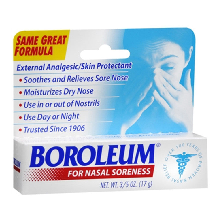 Boroleum Boroleum 4 Pack - Analgesic Ointment 0.60 Oz Health & Beauty White Smoke