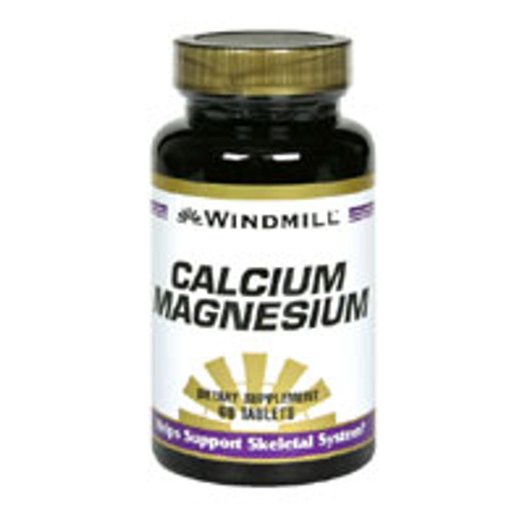 Windmill Windmill Calcium Magnesium 1000mg/500mg Tablets 60ct Vitamins & Supplements