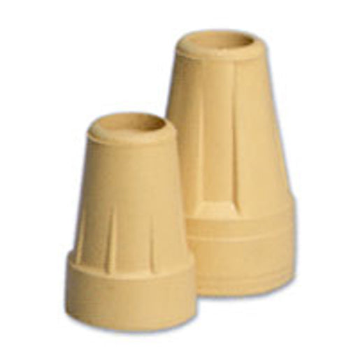Carex Carex Standard 3/4" To 7/8" Crutch Tips, Tan Crutches