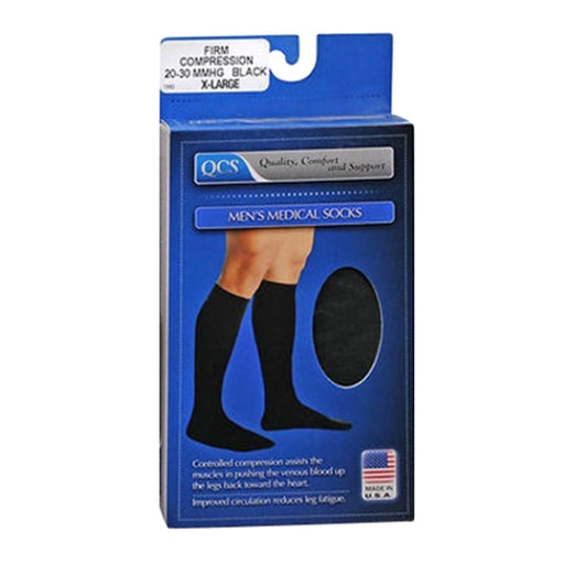 Scott Specialties Loving Comfort Dress Scott Knee High Closed Toe  Men's 20-30 Mmhg  Black X-Large Medical