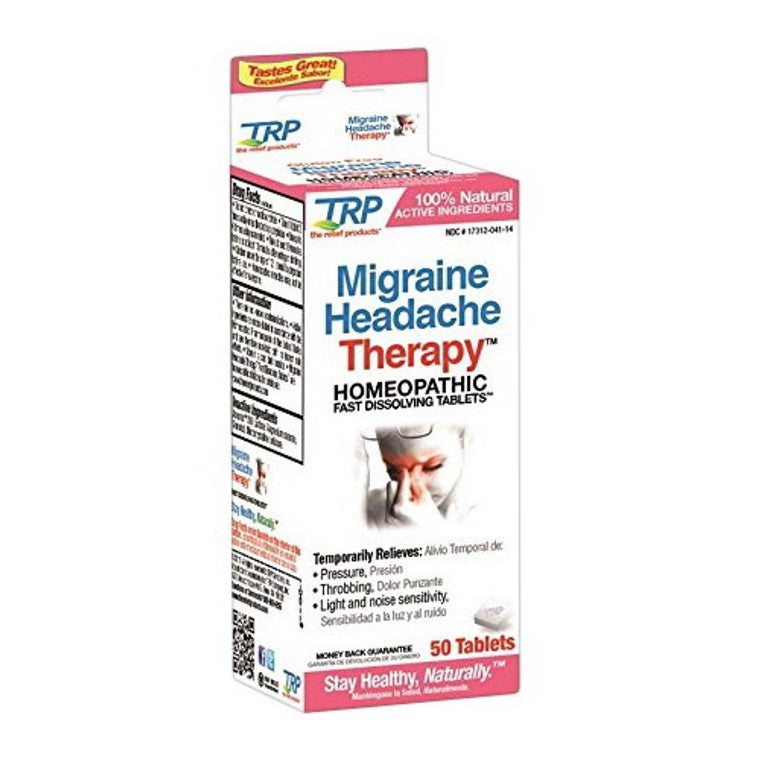 TRP Company TRP Company The Relief Products Migraine Headache Therapy Tablets Tablets