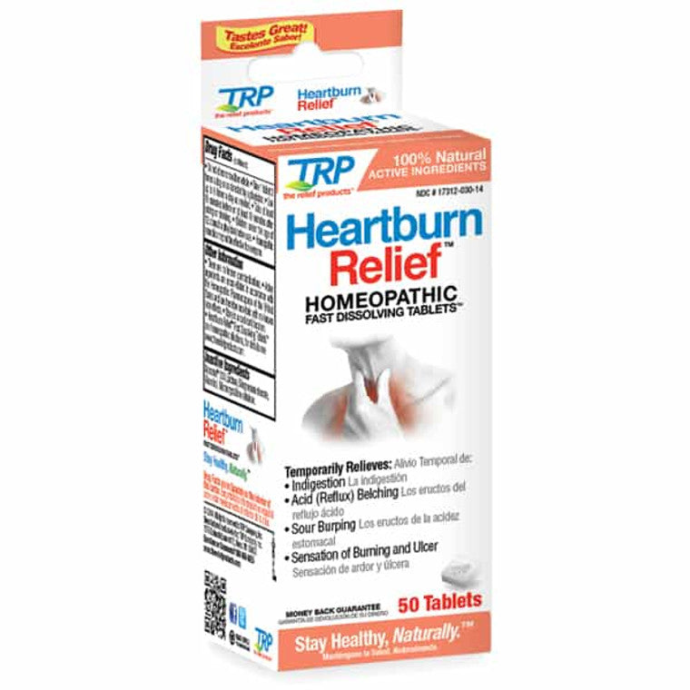 TRP Company TRP Company Heartburn Relief Fast Dissolving Tablets Medicine & Drugs