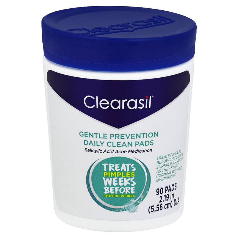 Clearasil Clearasil Gentle Prevention Daily Facial Clean Pads Skin Care White Smoke