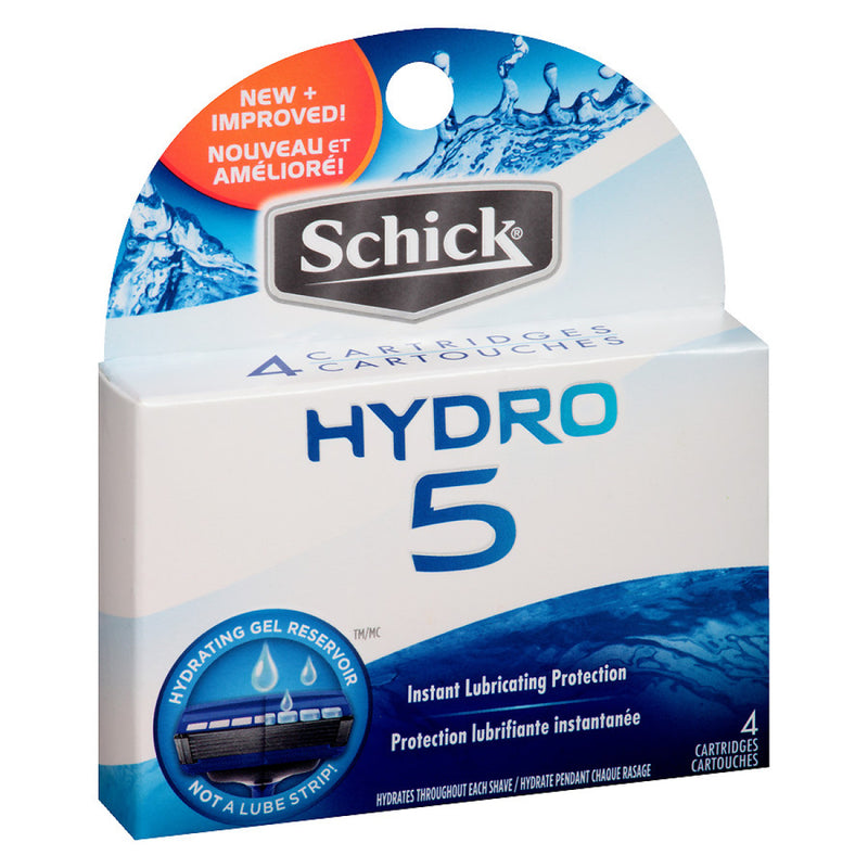 Schick Schick 16 Hydro 5 Blades Cartridges Fits Hydro5 Power Razor Razor Blades White Smoke