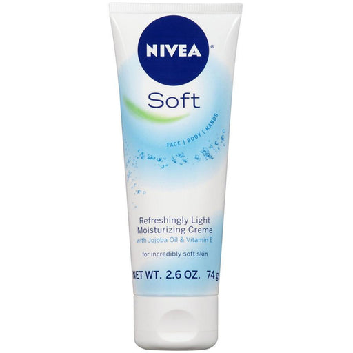 Nivea Nivea Refreshingly Soft Moisturizing Cream For Face, Body And Hands Lotion & Moisturizer White Smoke