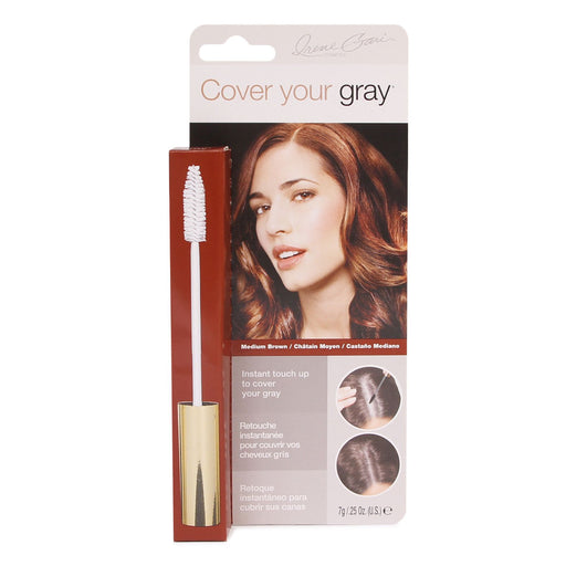 Cover Your Gray Cover Your Gray Brush In Medium Brown, 0.25 Oz Hair Color