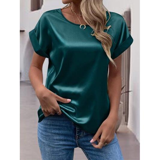 Round Neck Short Sleeve T-Shirt