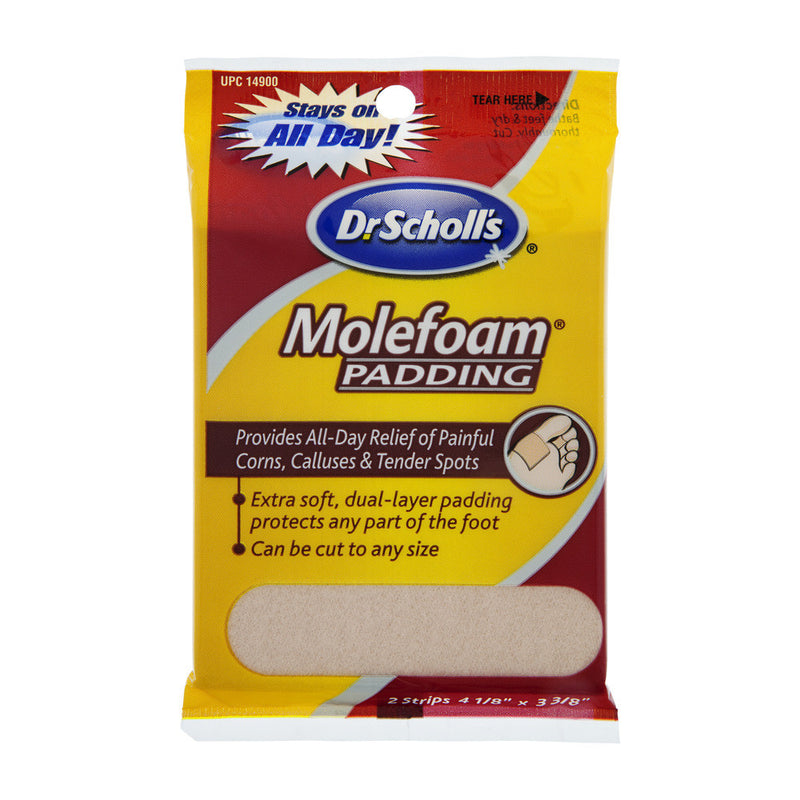 Dr Scholl's Dr Scholl's Molefoam Padding, Men's And Women's Health & Beauty Dark Gray