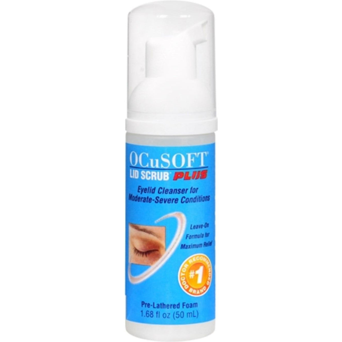 OCuSOFT Lid Scrub Plus Foaming Eyelid Cleanser 50 Ml — Pasteur Pharmacy
