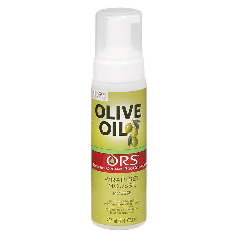 ORS ORS Organic Root Stimulator Hair Mousse - Olive Oil Wrap & Set 7.00 Oz Hair Care