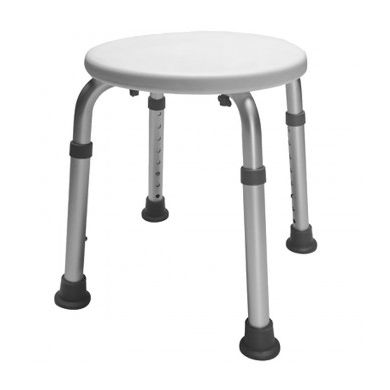 Essential Medical Essential Medical Supply Round Adjustable Bath Tub Stool Safety & Security Mirrors