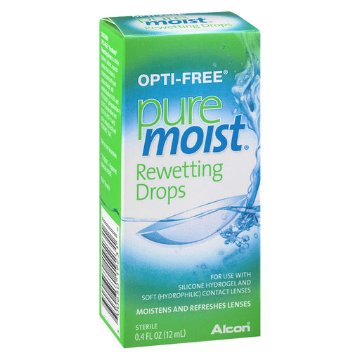 Opti-Free Opti-Free Pure Moist Rewetting Drops 12 Ml Personal Care