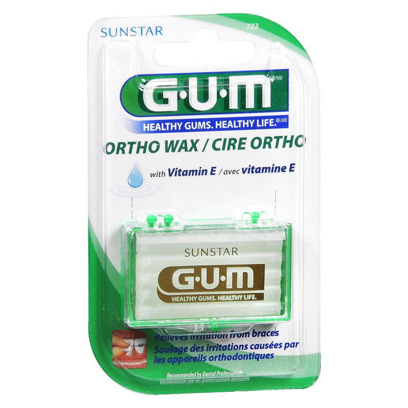 GUM GUM Orthodontic Wax + Vitamin E Health & Beauty