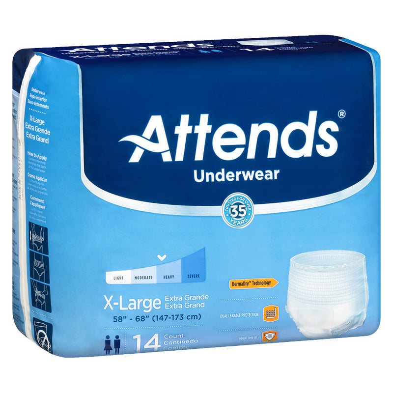 Attends Attends Disposable Underwear, Heavy Extra Large Incontinence Aids