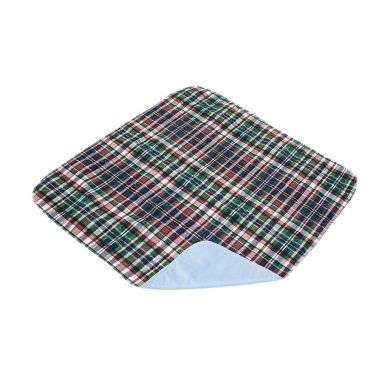 Essential Medical Essential Medical Quik-Sorb Reusable Underpad, Plaid, 24 X 36 Personal Care