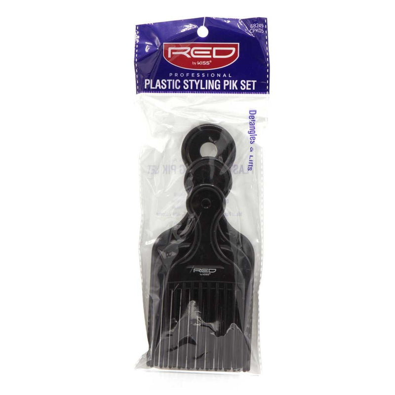 Red By Kiss Red By Kiss Professional Plastic Styling Pik Set #Cpk05 Hair Styling Products