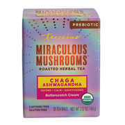 Teeccino Chaga Ashwagandha Butterscotch Cream Mushroom Herbal Tea Herbal Tea