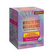 Teeccino Chaga Ashwagandha Butterscotch Cream Mushroom Herbal Tea Herbal Tea