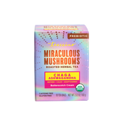 Teeccino Chaga Ashwagandha Butterscotch Cream Mushroom Herbal Tea Herbal Tea Plum 10 tea bags