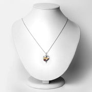 Bids.com 0.55 Carat Genuine Garnet and Black Spinel .925 Sterling Silver Pendant Pendants