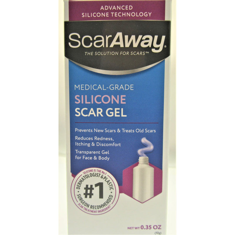 ScarAway ScarAway Gel, 100% Silicone,0.35oz Bath & Body Light Gray
