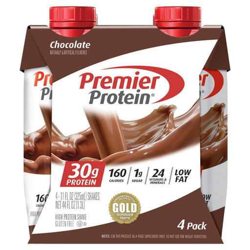 Premier Protein Premier Protein® High Protein Shake – Chocolate Flavor (4 Pack) Fitness & Nutrition