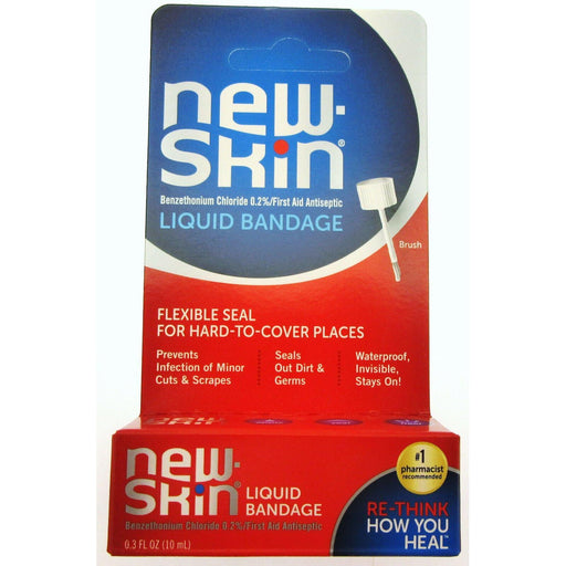 New-Skin New-Skin Liquid Bandage 0.3 Fl Oz First Aid White Smoke