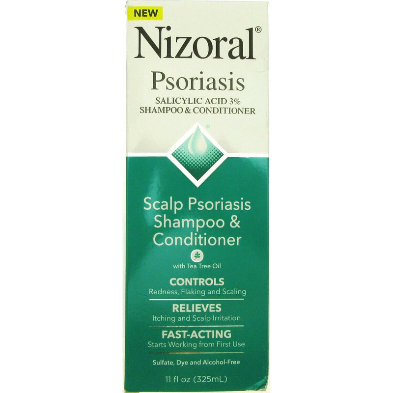 Nizoral Nizoral Shampoo & Conditioner, Scalp Psoriasis 11 Fl Oz Shampoo & Conditioner Antique White