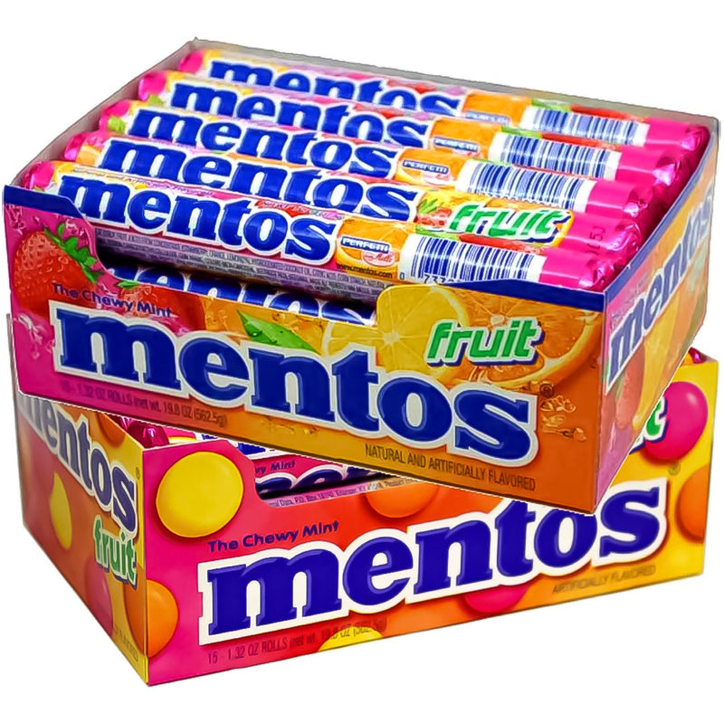 Mentos Mentos Mixed Fruit Chewy Mint Rolls Candy & Chocolate