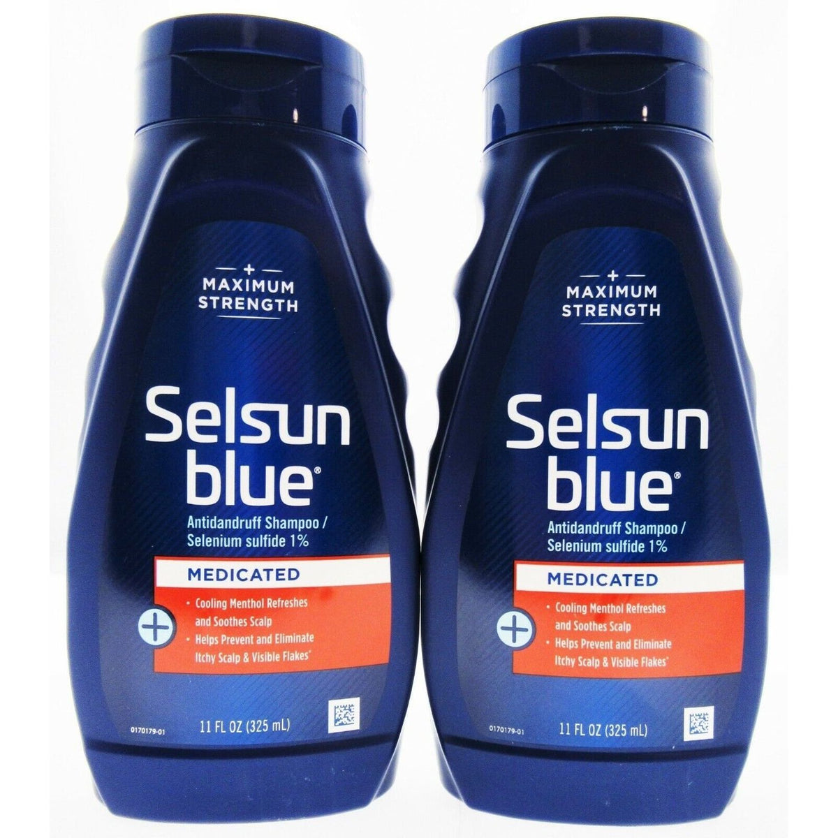 Selsun Blue Antidandruff Shampoo, Maximum Strength, Medicated 11 Fl Oz ...