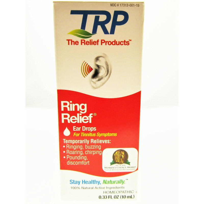TRP TRP Ear Drops Ring Relief Homeopathic Medicine Ear Drops White Smoke