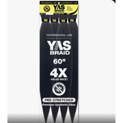 Mill's Beauty Supply Yas Braid 4X PreStretched Braiding Hair - 60" Braids