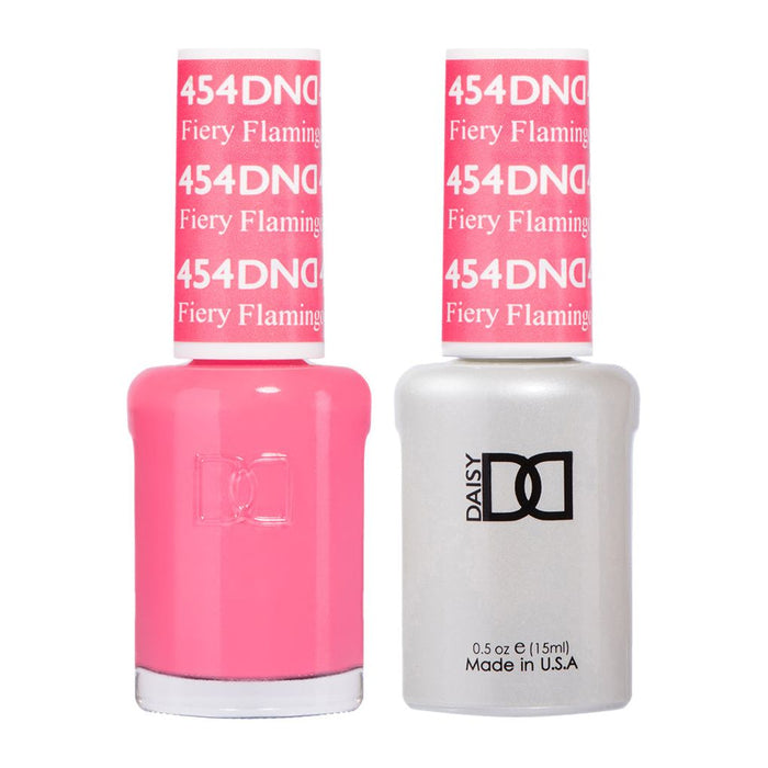 DND - Fiery Flamingo #454 - DND Gel Duo 0.5oz