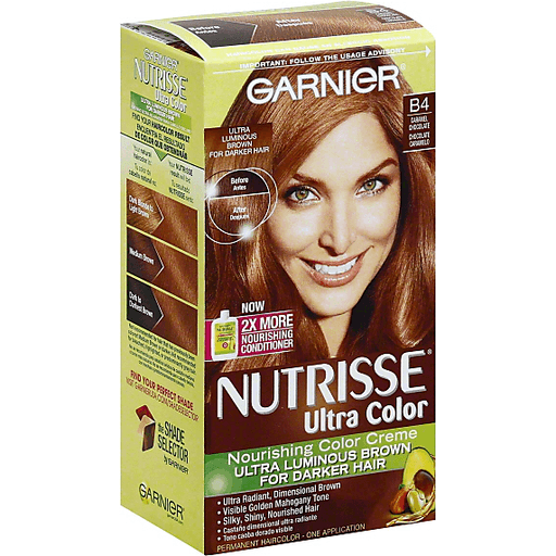 Nutrisse Garnier Nutrisse Ultra Color – B4 Caramel Chocolate (1 Count) Hair Color