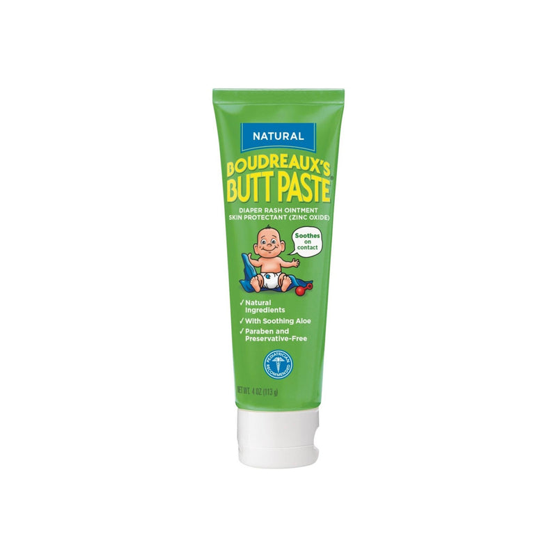 Boudreaux's Butt Paste Boudreaux's Butt Paste With Natural Aloe Diaper Rash Ointment, 4 Oz Tube Personal Care
