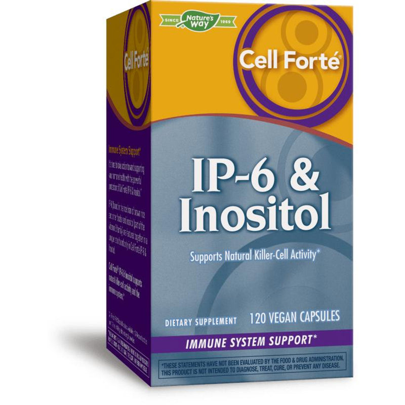 Nature's Way Nature's Way Enzymatic Therapy Cell Forte IP-6 & Inositol 120 Vegetarian Capsules Vitamins & Supplements