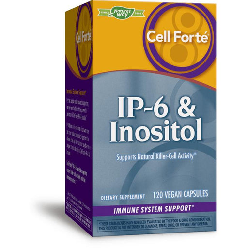 Nature's Way Nature's Way Enzymatic Therapy Cell Forte IP-6 & Inositol 120 Vegetarian Capsules Vitamins & Supplements