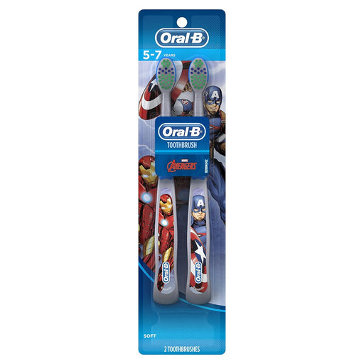 Oral-B Oral-B Toothbrushes, Extra Soft, Marvel Spider Man, 3+ Yrs Toothbrushes