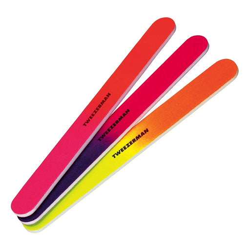 Tweezerman Tweezerman Neon Hot Nail Files - 3pk Nails