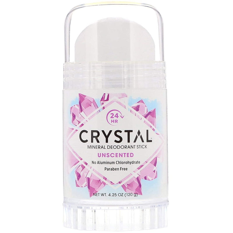 Crystal Crystal Body Deodorant Unscented Stick 4.25 Oz Deodorant