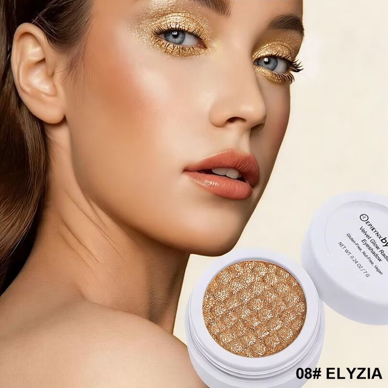 EpiLynx Velvet Glow Radiance Eyeshadow - Vegan, Gluten-Free, Nut-Free, Egg-Free