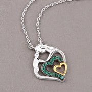 Bids.com 0.24 Carat Genuine Emerald .925 Sterling Silver Pendant Pendants