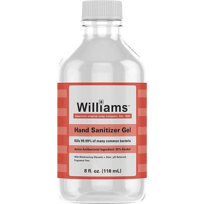 Williams Williams Hand Sanitizer Gel 8 Oz Hand Sanitizers & Wipes