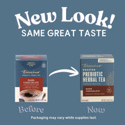 Teeccino Dark Chocolate Prebiotic SuperBoost Herbal Tea Herbal Tea