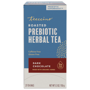 Teeccino Dark Chocolate Prebiotic SuperBoost Herbal Tea Herbal Tea